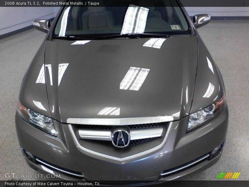 Polished Metal Metallic / Taupe 2008 Acura TL 3.2