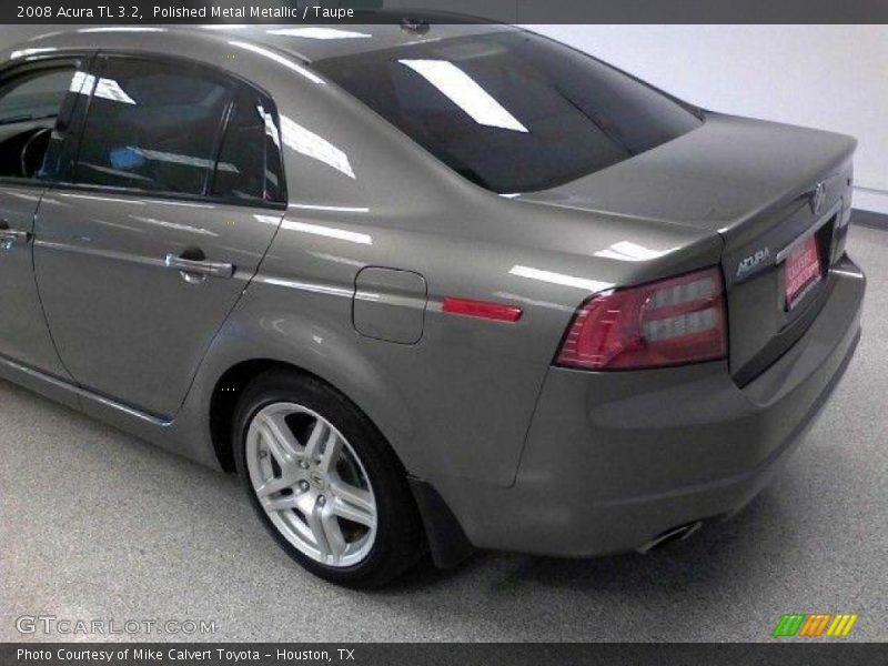 Polished Metal Metallic / Taupe 2008 Acura TL 3.2
