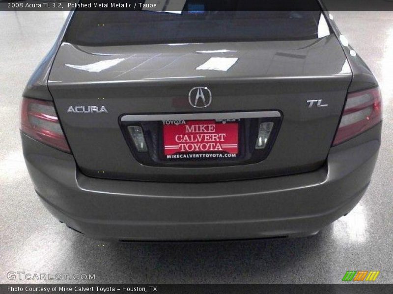Polished Metal Metallic / Taupe 2008 Acura TL 3.2