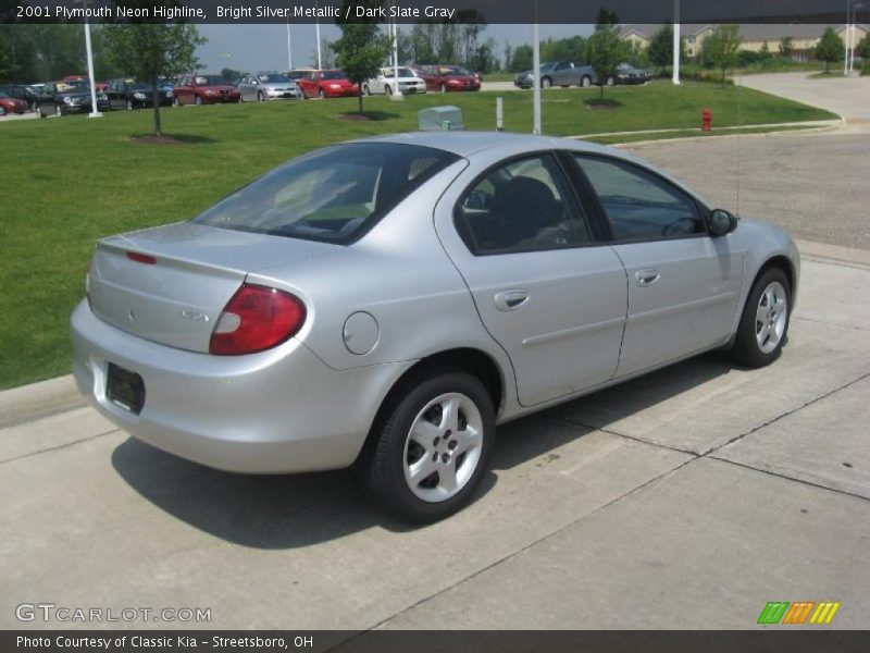 Bright Silver Metallic / Dark Slate Gray 2001 Plymouth Neon Highline