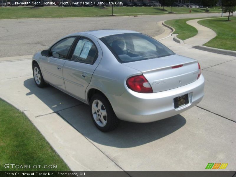 Bright Silver Metallic / Dark Slate Gray 2001 Plymouth Neon Highline