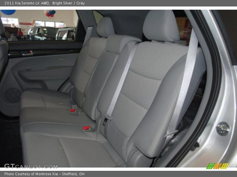 Bright Silver / Gray 2011 Kia Sorento LX AWD