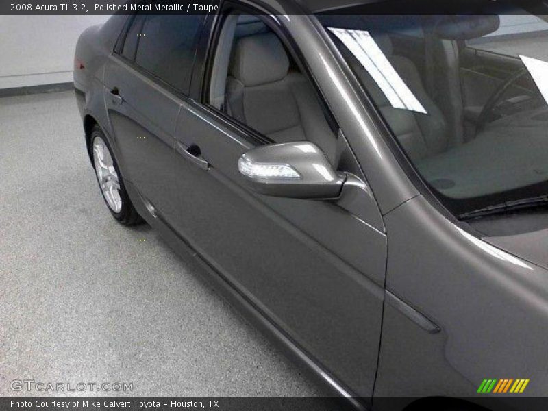Polished Metal Metallic / Taupe 2008 Acura TL 3.2
