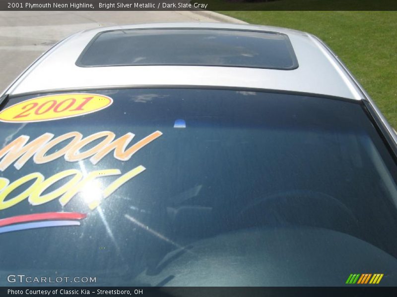 Bright Silver Metallic / Dark Slate Gray 2001 Plymouth Neon Highline