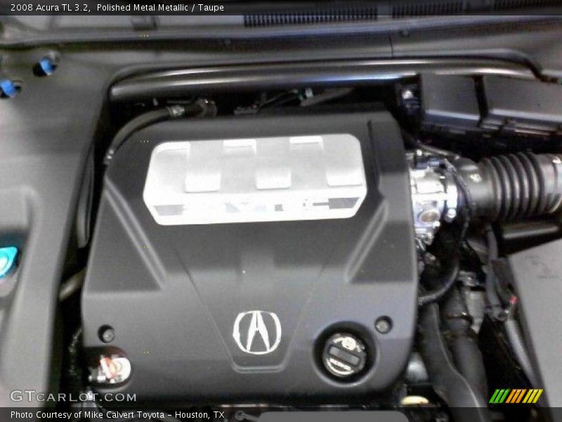 Polished Metal Metallic / Taupe 2008 Acura TL 3.2