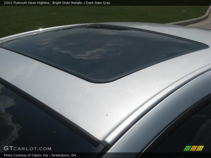 Bright Silver Metallic / Dark Slate Gray 2001 Plymouth Neon Highline