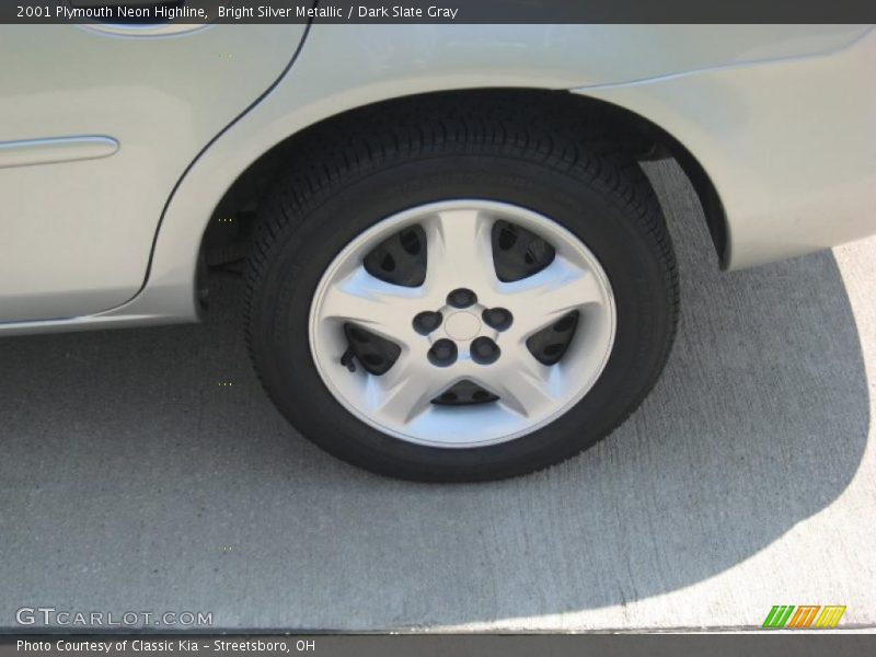 Bright Silver Metallic / Dark Slate Gray 2001 Plymouth Neon Highline
