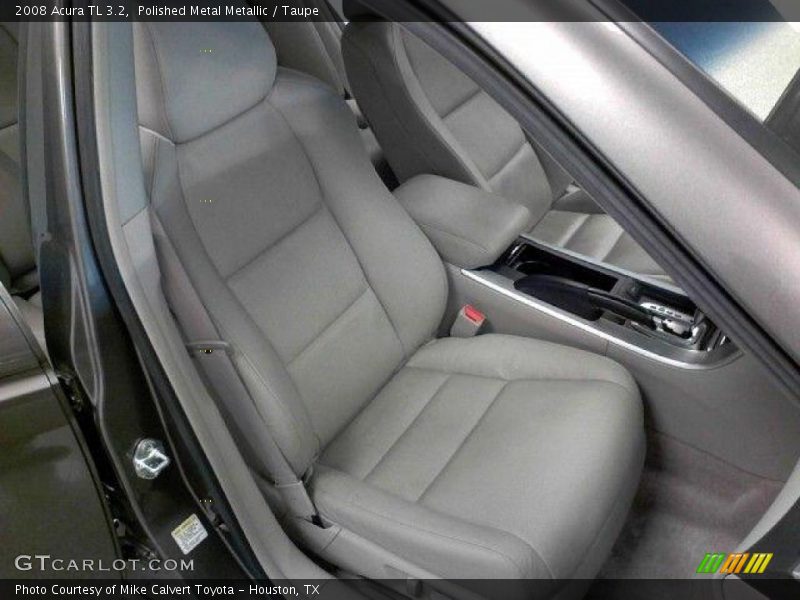 Polished Metal Metallic / Taupe 2008 Acura TL 3.2