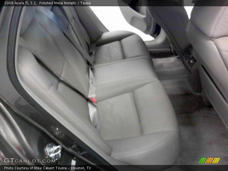 Polished Metal Metallic / Taupe 2008 Acura TL 3.2