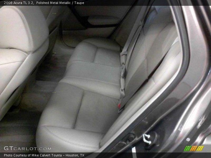 Polished Metal Metallic / Taupe 2008 Acura TL 3.2