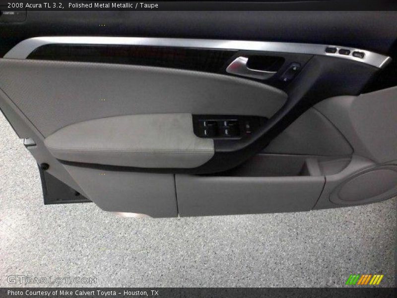 Polished Metal Metallic / Taupe 2008 Acura TL 3.2