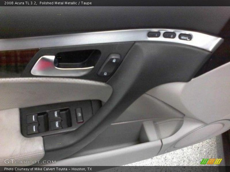 Polished Metal Metallic / Taupe 2008 Acura TL 3.2