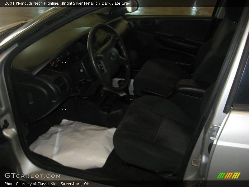 Bright Silver Metallic / Dark Slate Gray 2001 Plymouth Neon Highline