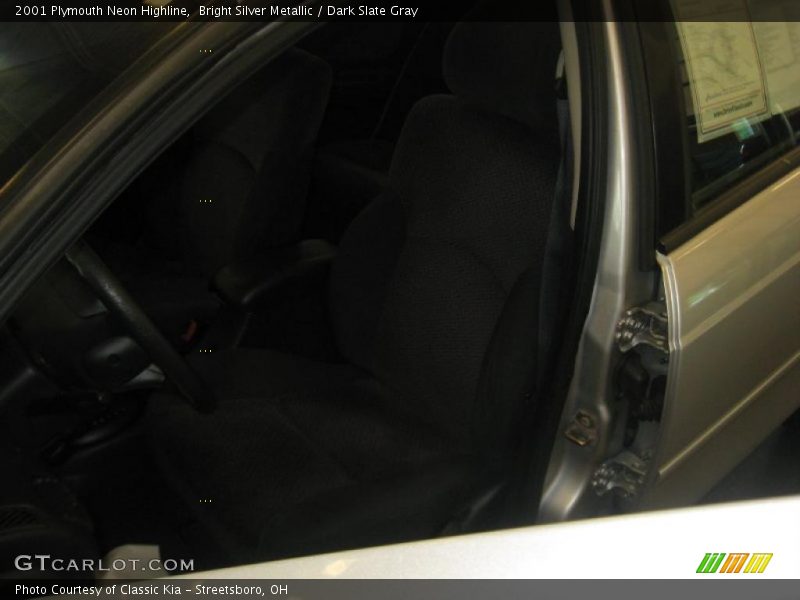 Bright Silver Metallic / Dark Slate Gray 2001 Plymouth Neon Highline