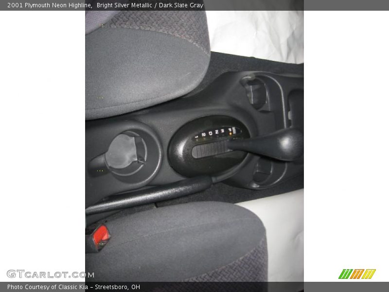 Bright Silver Metallic / Dark Slate Gray 2001 Plymouth Neon Highline
