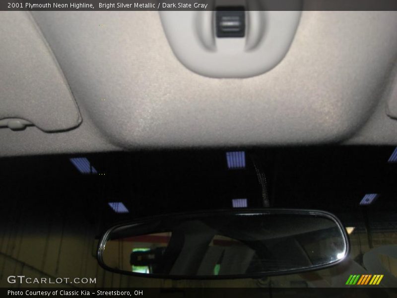 Bright Silver Metallic / Dark Slate Gray 2001 Plymouth Neon Highline