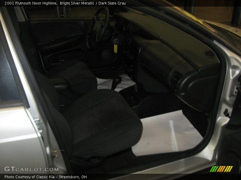 Bright Silver Metallic / Dark Slate Gray 2001 Plymouth Neon Highline