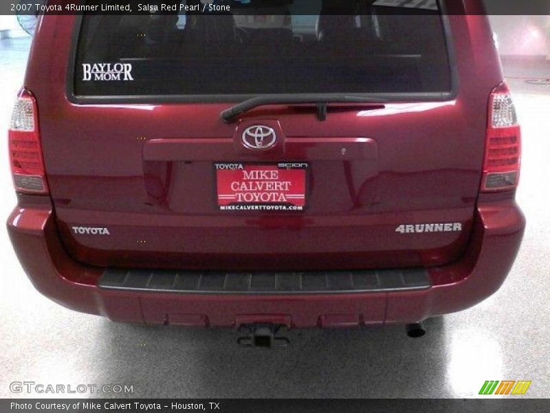 Salsa Red Pearl / Stone 2007 Toyota 4Runner Limited