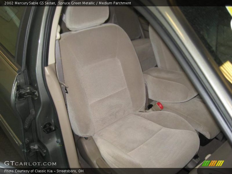 Spruce Green Metallic / Medium Parchment 2002 Mercury Sable GS Sedan