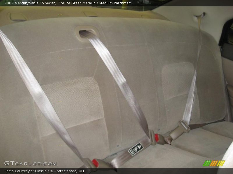 Spruce Green Metallic / Medium Parchment 2002 Mercury Sable GS Sedan