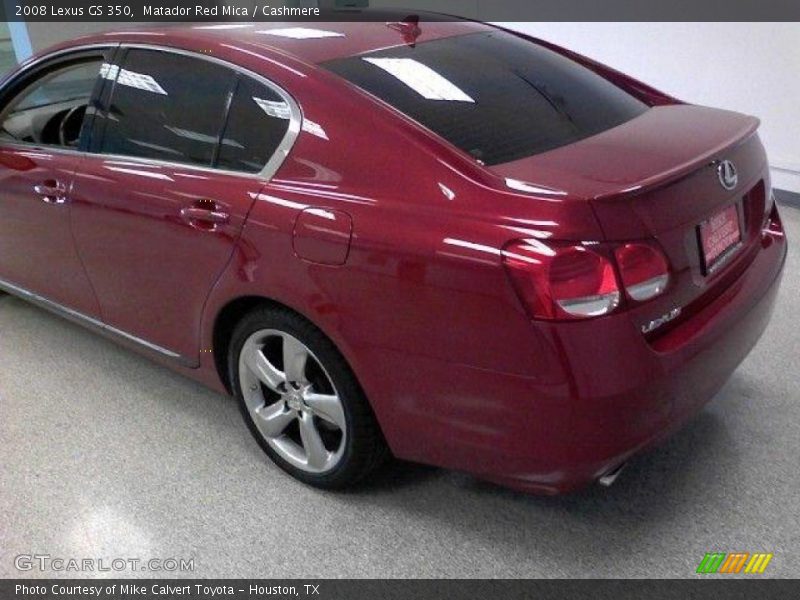 Matador Red Mica / Cashmere 2008 Lexus GS 350
