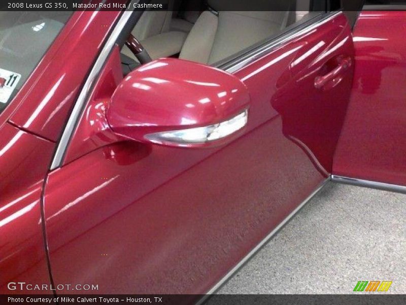 Matador Red Mica / Cashmere 2008 Lexus GS 350