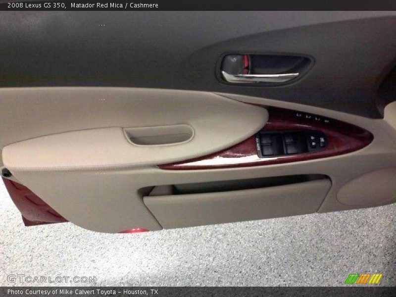 Matador Red Mica / Cashmere 2008 Lexus GS 350