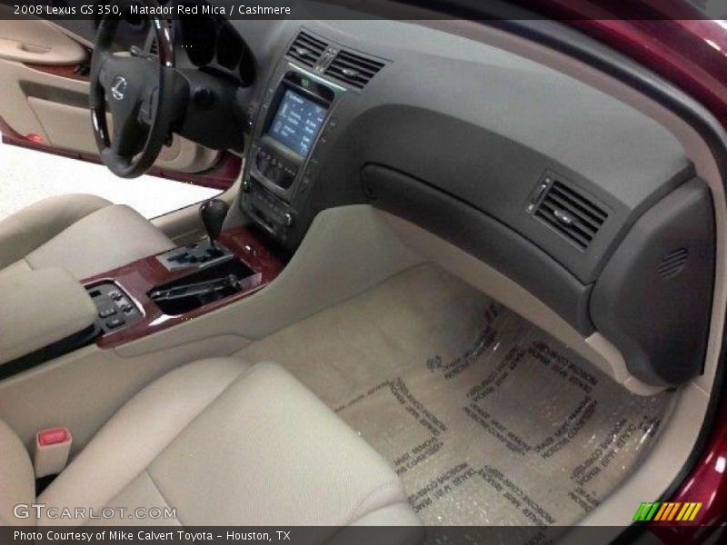 Matador Red Mica / Cashmere 2008 Lexus GS 350