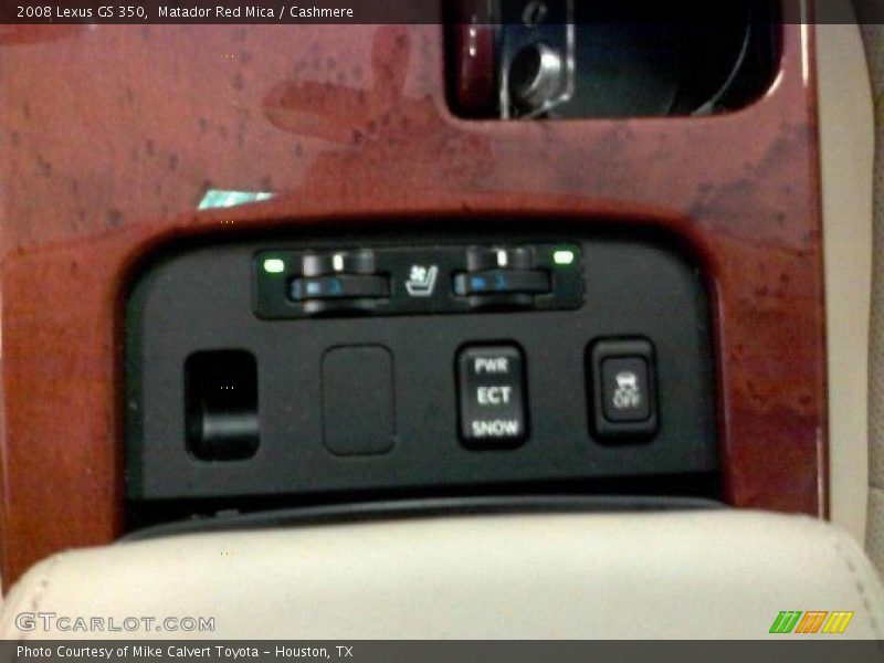 Matador Red Mica / Cashmere 2008 Lexus GS 350