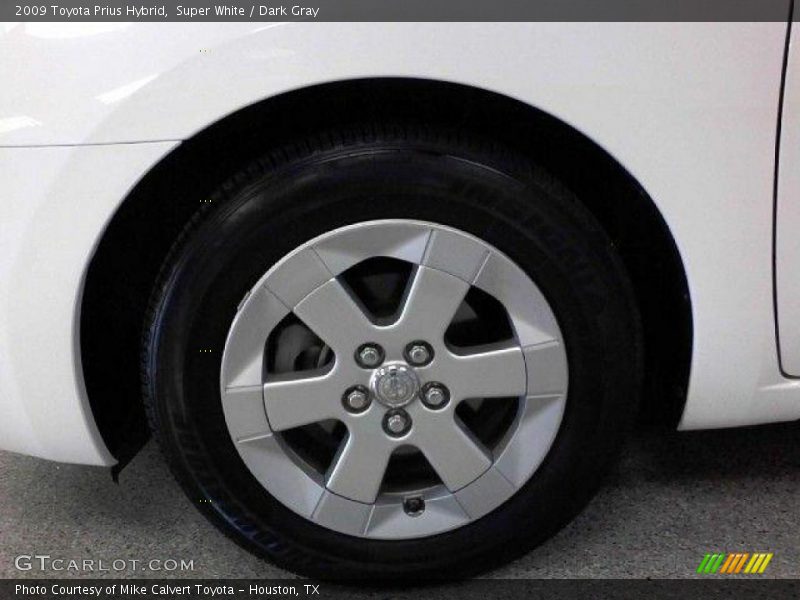 Super White / Dark Gray 2009 Toyota Prius Hybrid