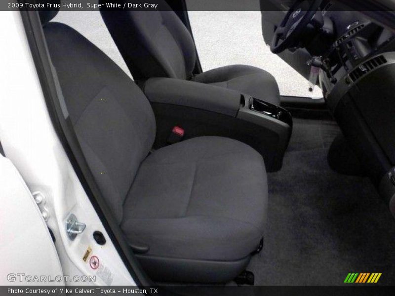 Super White / Dark Gray 2009 Toyota Prius Hybrid