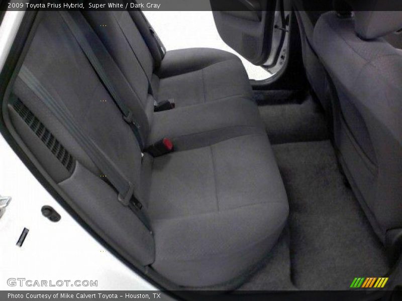 Super White / Dark Gray 2009 Toyota Prius Hybrid