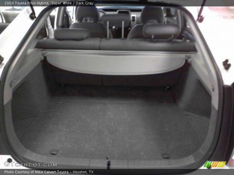 Super White / Dark Gray 2009 Toyota Prius Hybrid