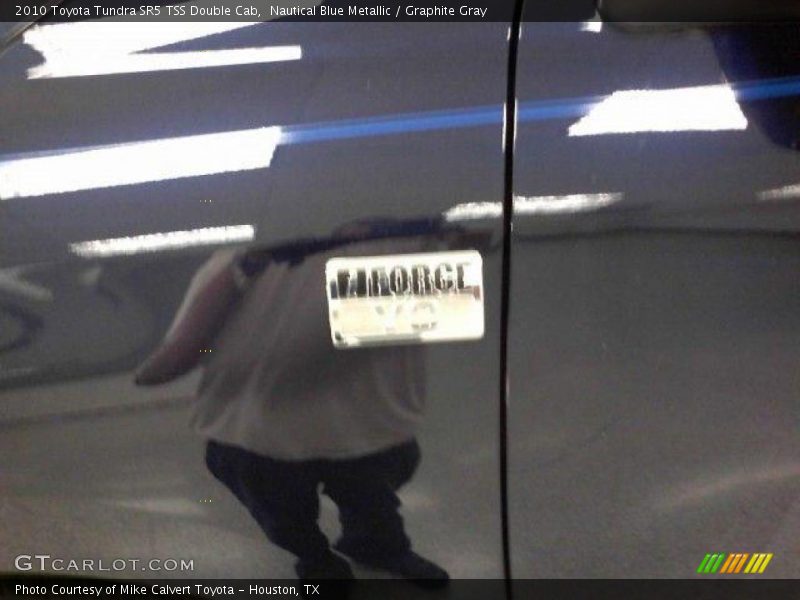 Nautical Blue Metallic / Graphite Gray 2010 Toyota Tundra SR5 TSS Double Cab