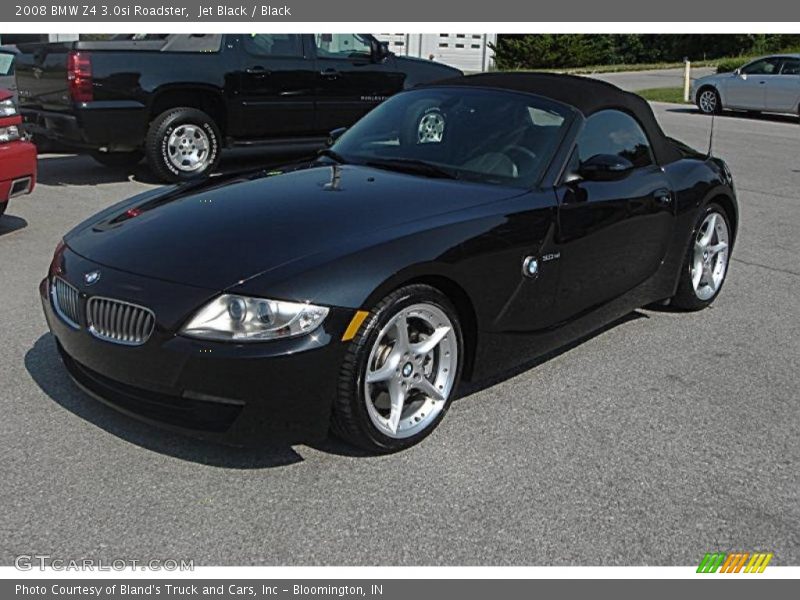 Jet Black / Black 2008 BMW Z4 3.0si Roadster