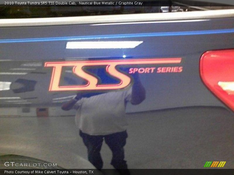 Nautical Blue Metallic / Graphite Gray 2010 Toyota Tundra SR5 TSS Double Cab