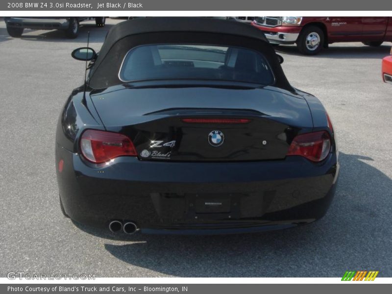 Jet Black / Black 2008 BMW Z4 3.0si Roadster