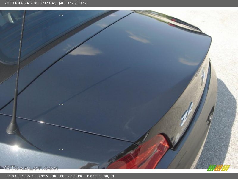 Jet Black / Black 2008 BMW Z4 3.0si Roadster