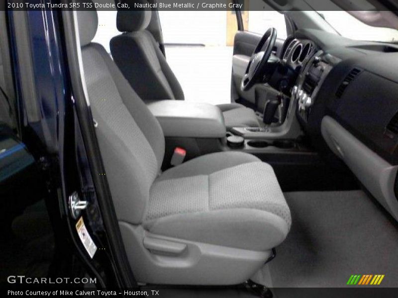 Nautical Blue Metallic / Graphite Gray 2010 Toyota Tundra SR5 TSS Double Cab