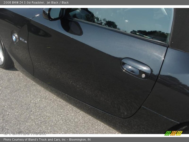 Jet Black / Black 2008 BMW Z4 3.0si Roadster