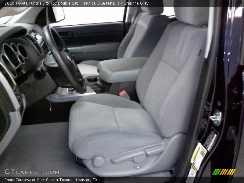 Nautical Blue Metallic / Graphite Gray 2010 Toyota Tundra SR5 TSS Double Cab