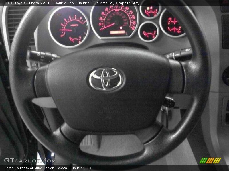 Nautical Blue Metallic / Graphite Gray 2010 Toyota Tundra SR5 TSS Double Cab