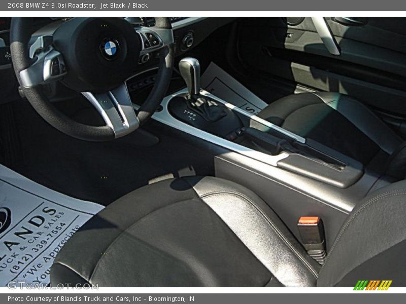 Jet Black / Black 2008 BMW Z4 3.0si Roadster