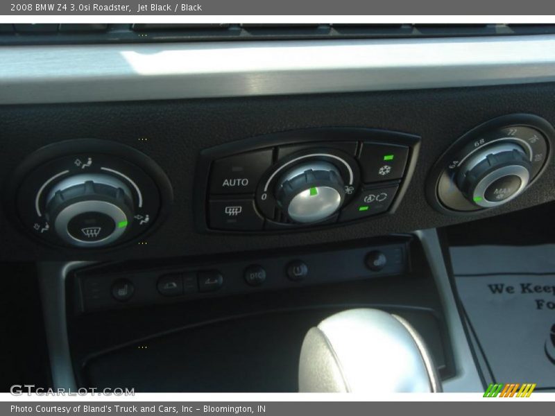 Jet Black / Black 2008 BMW Z4 3.0si Roadster