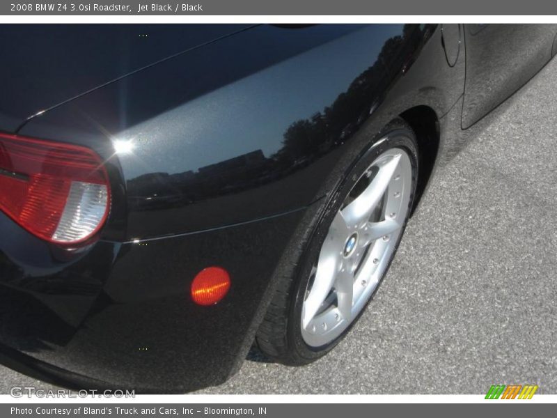 Jet Black / Black 2008 BMW Z4 3.0si Roadster