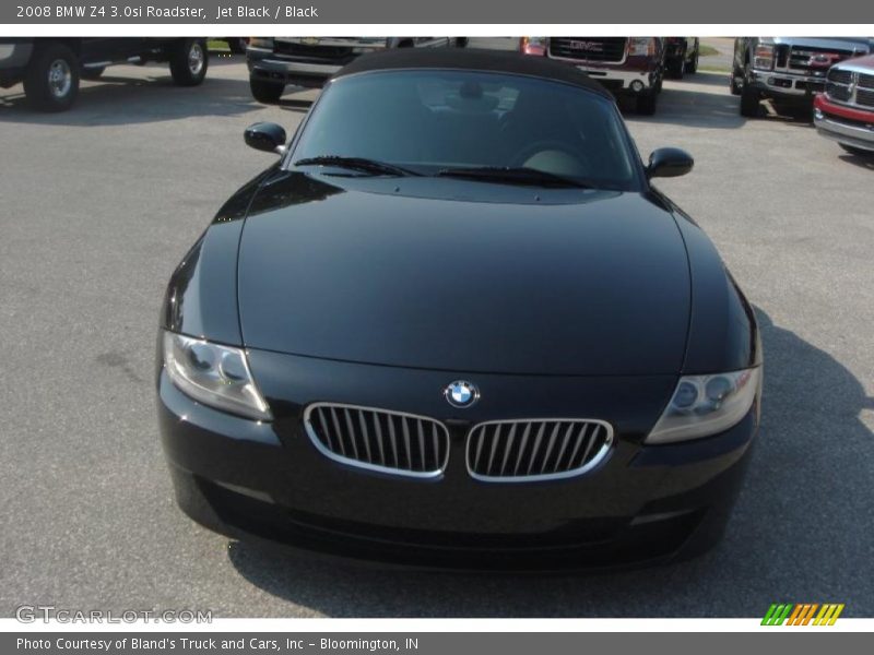 Jet Black / Black 2008 BMW Z4 3.0si Roadster