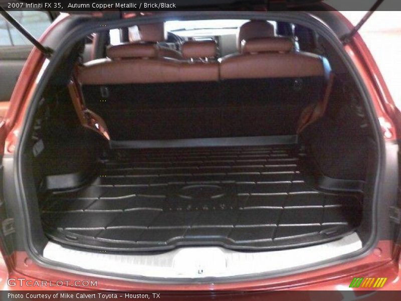 Autumn Copper Metallic / Brick/Black 2007 Infiniti FX 35
