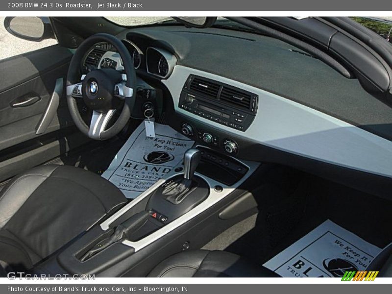 Jet Black / Black 2008 BMW Z4 3.0si Roadster