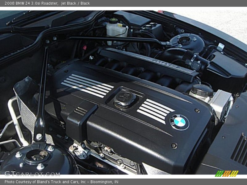 Jet Black / Black 2008 BMW Z4 3.0si Roadster