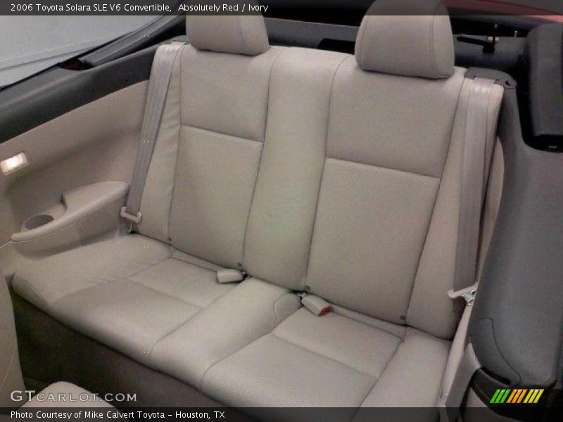 Absolutely Red / Ivory 2006 Toyota Solara SLE V6 Convertible